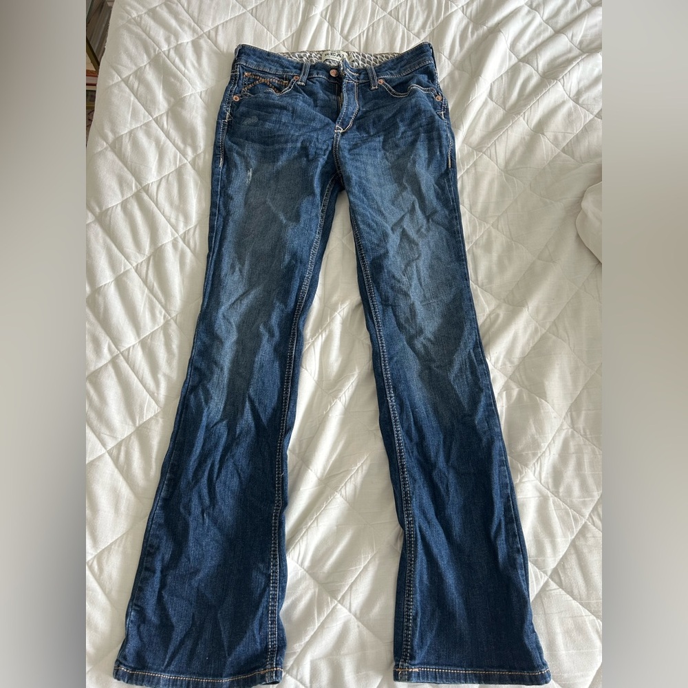 Ariat Women's Dark Blue Boot Cut Jeans